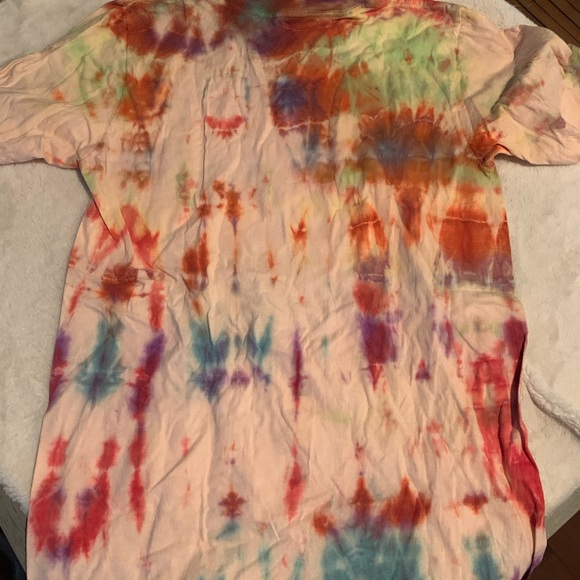 NWT rose all day & night tie dye short sleeve tee - Picture 5 of 6